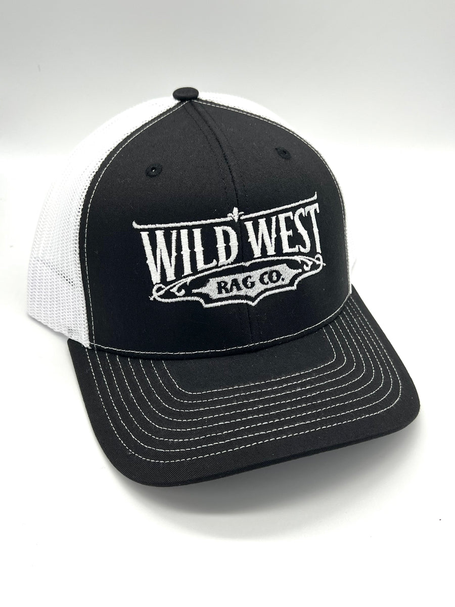 New! P4178 - Limited Edition RHW Western Black Bull Trucker Cap