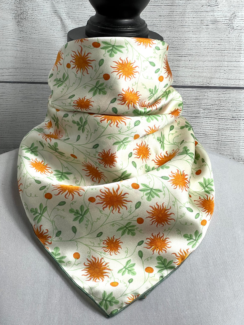 The Dahlia Silk Neckerchief