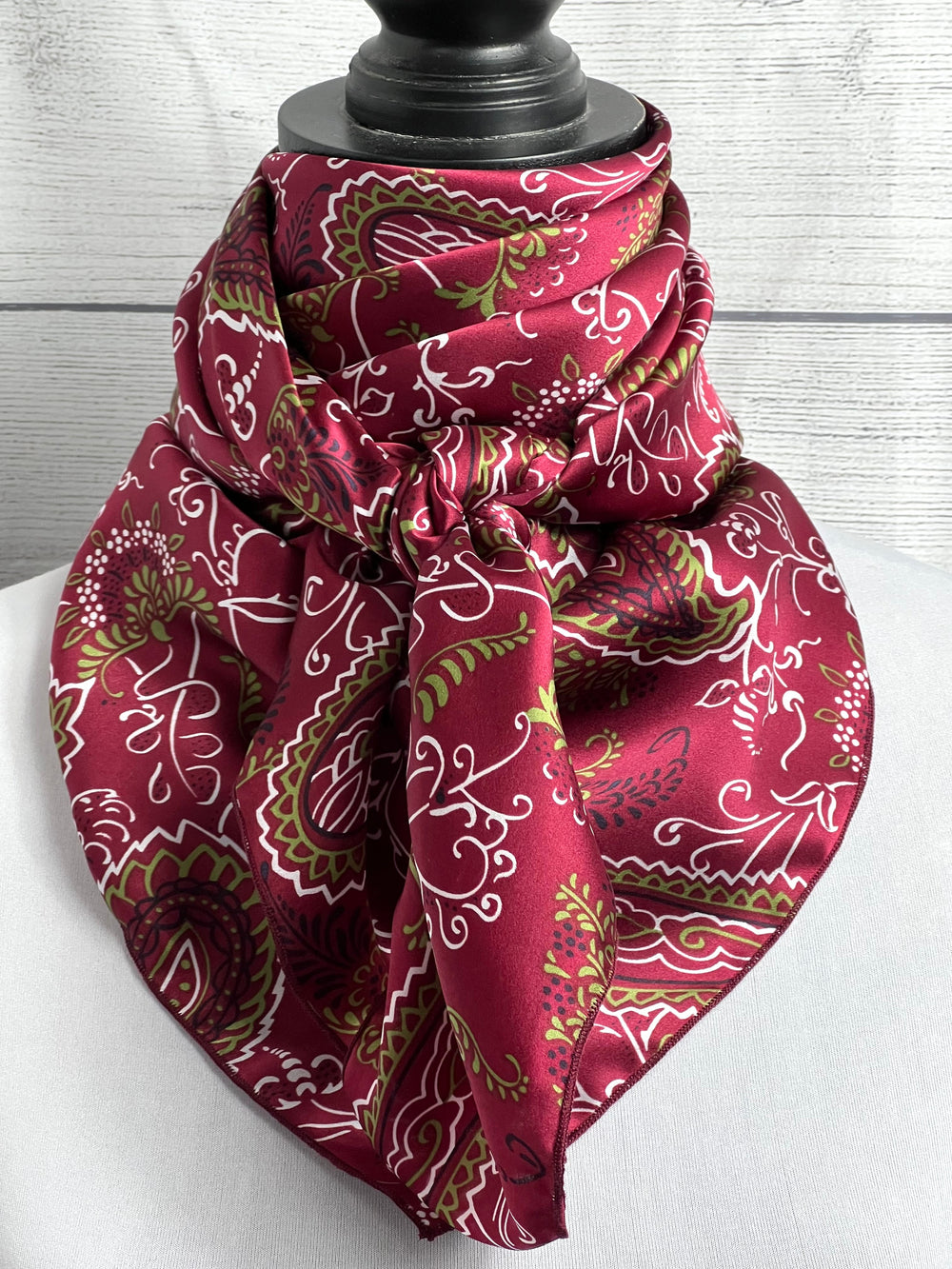 The Cordova Paisley Silk Large Rag