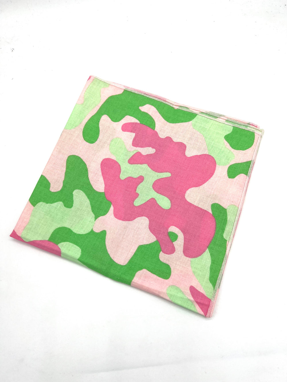 Pink Camo Handkerchief