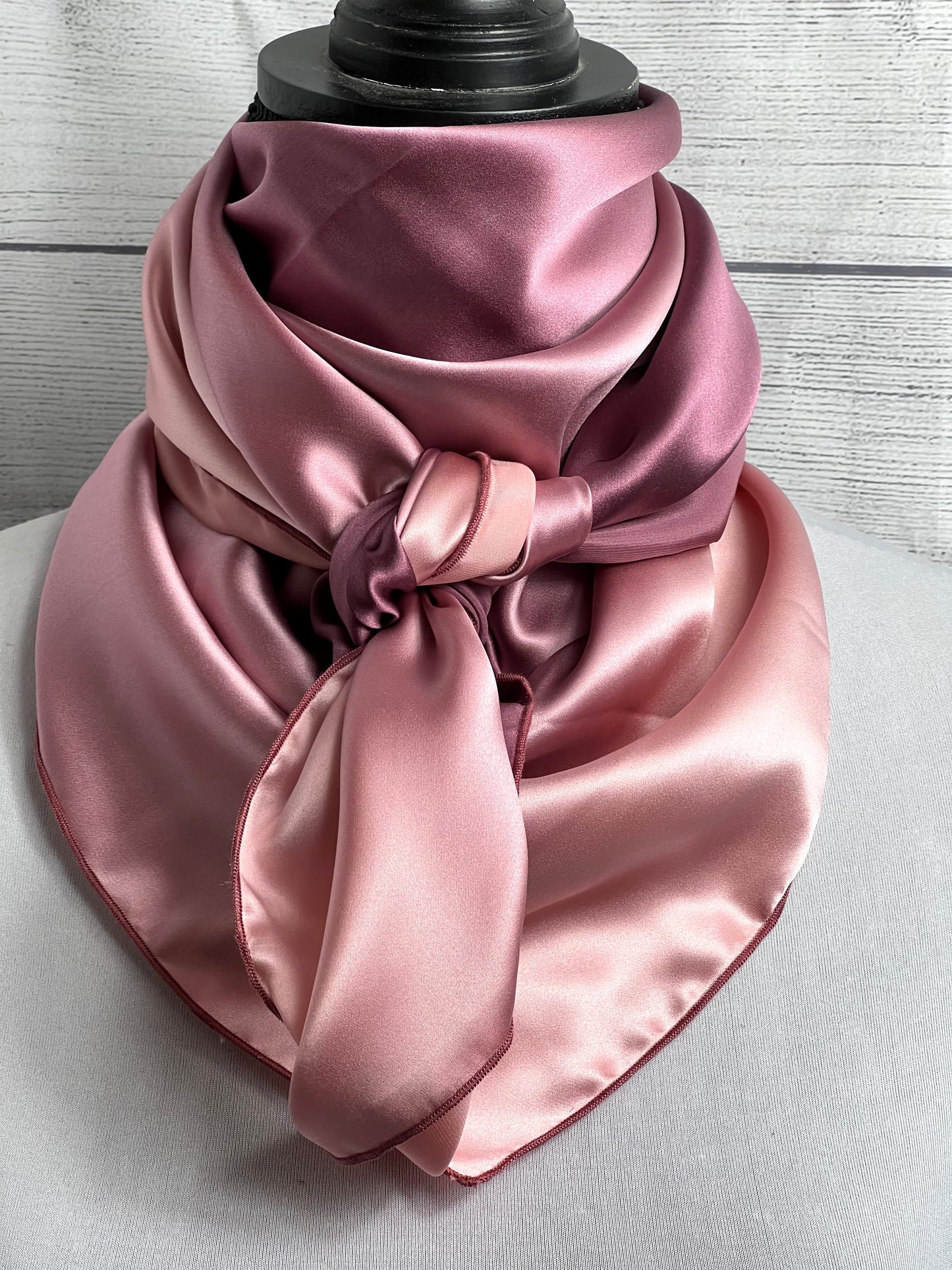 
                  
                    The Mauve Ombré Silk Rag
                  
                