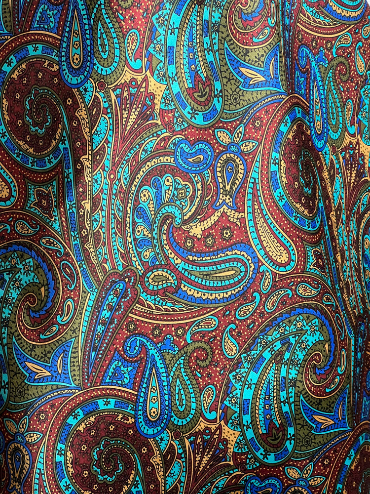 
                  
                    The Rusty Paisley Silk Large Rag
                  
                