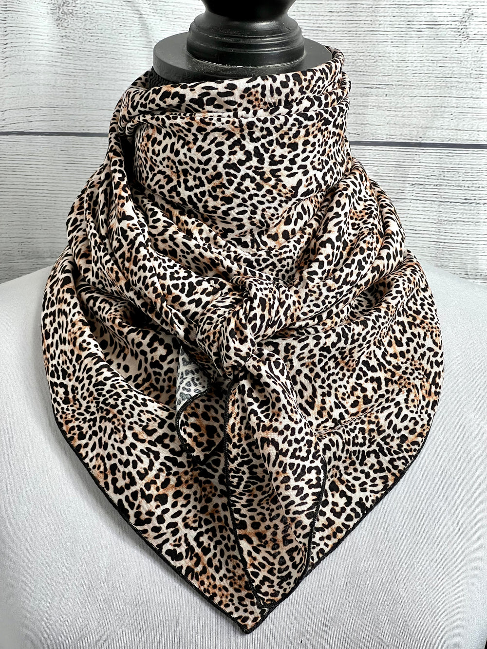 The Leopard Silk Blend Rag