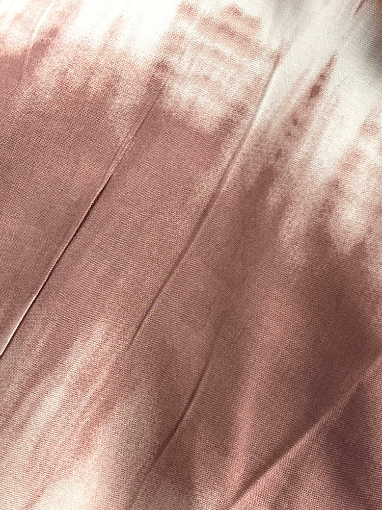 
                  
                    The Mauve Tie Dye Silk Blend Rag
                  
                