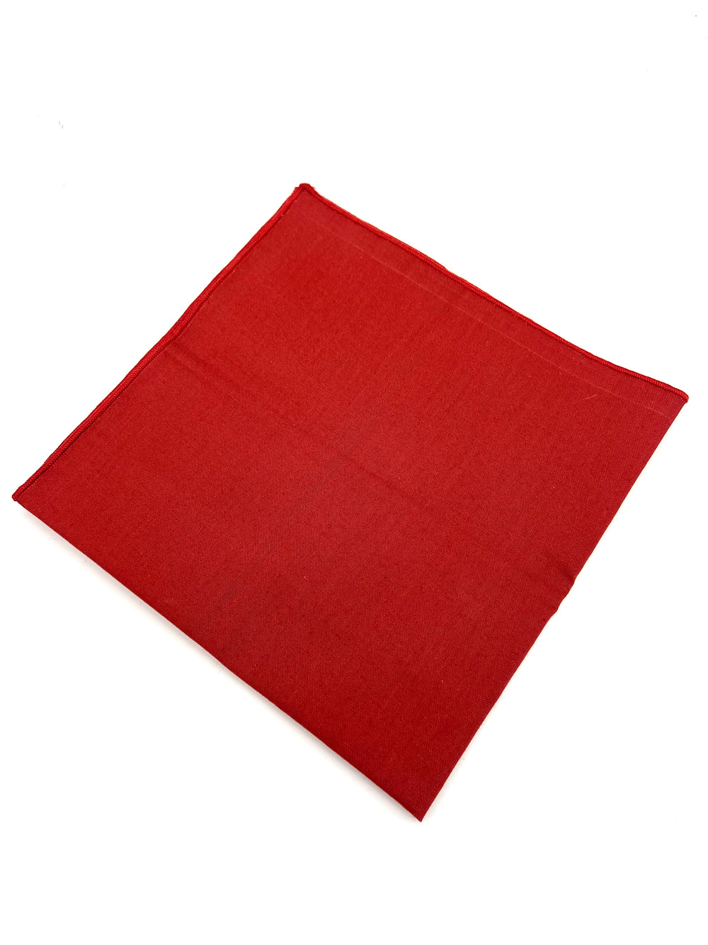 Solid Deep Red Handkerchief