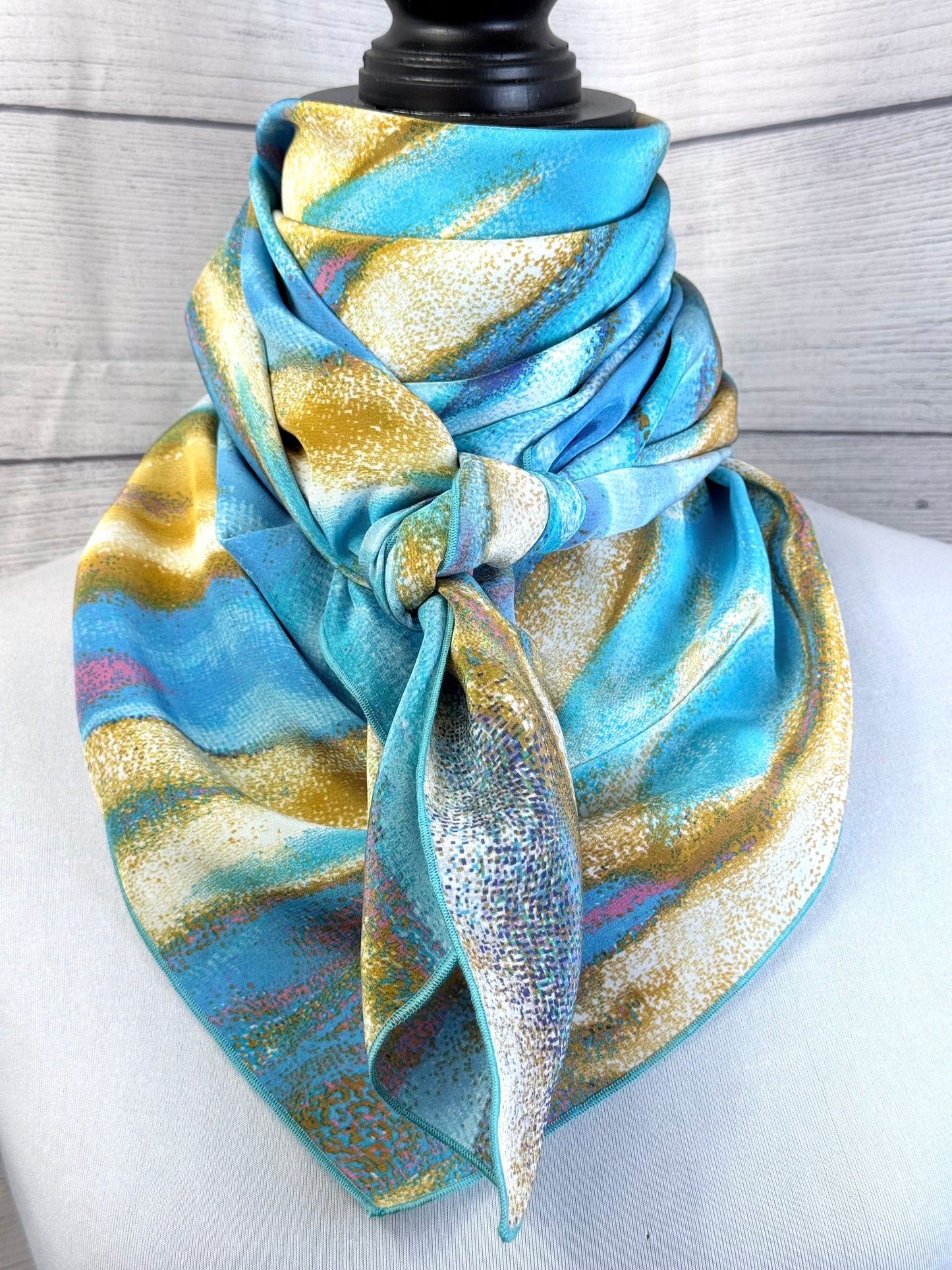 écharpe Western Uni Foulard Western Wild Rag 36x36 Pouces, Bleu Marine écharpe Western Uni Foulard Western Wild Rag 36x36 Pouces, Bleu Marine