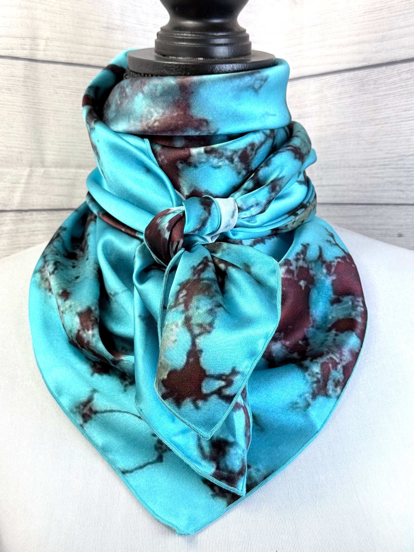 Wild Rag Side View Special Edition Silk Wild Rags – Wild West Rag Co