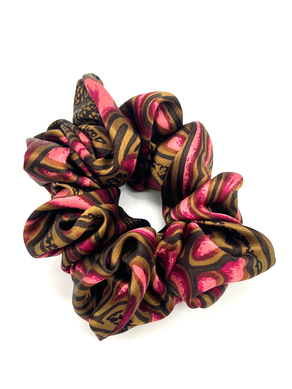 The Shay Paisley Silk Scrunchie