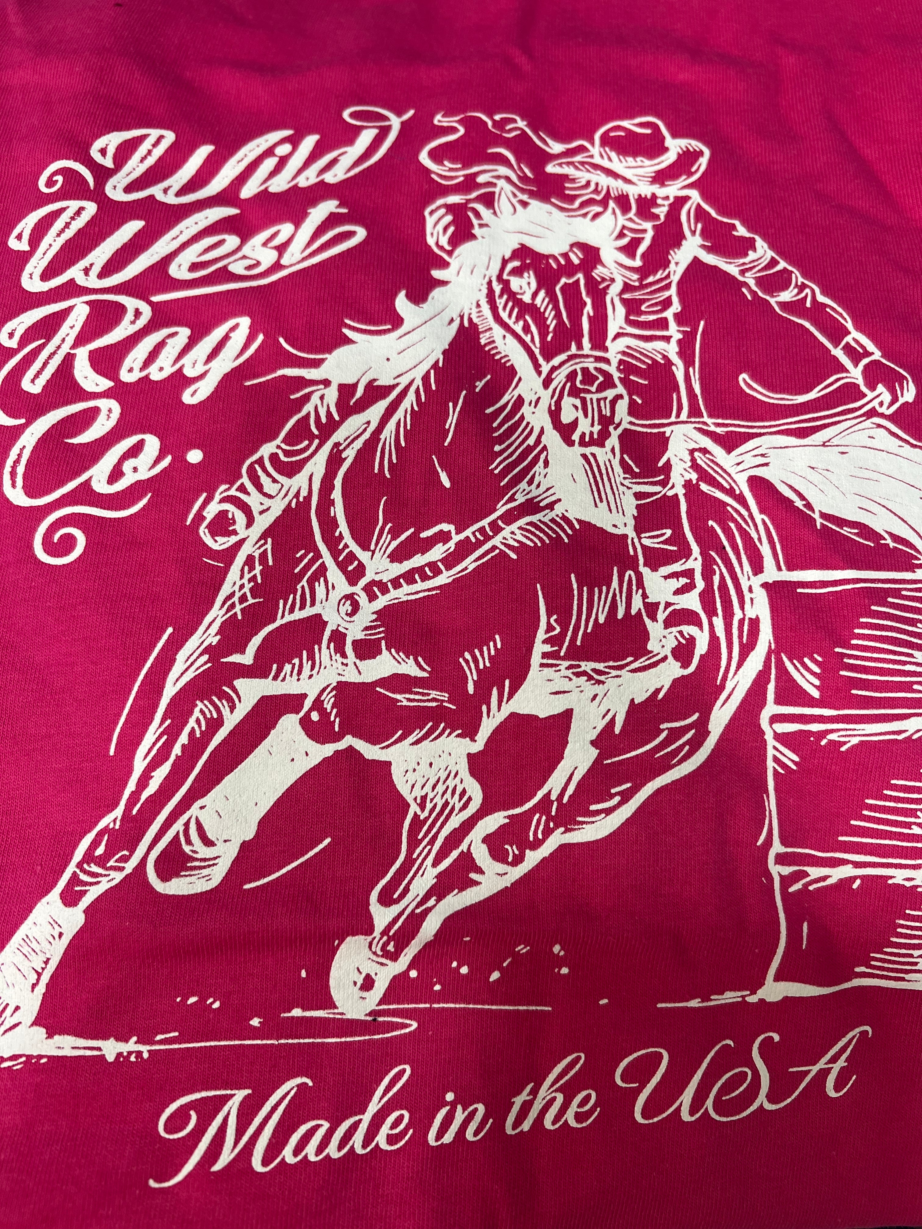 The Short Sleeve Barrel Racer T-Shirt – Wild West Rag Co
