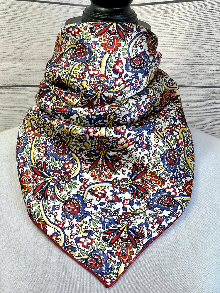 
                  
                    *Special Edition* The Arlo Paisley Silk Rag
                  
                