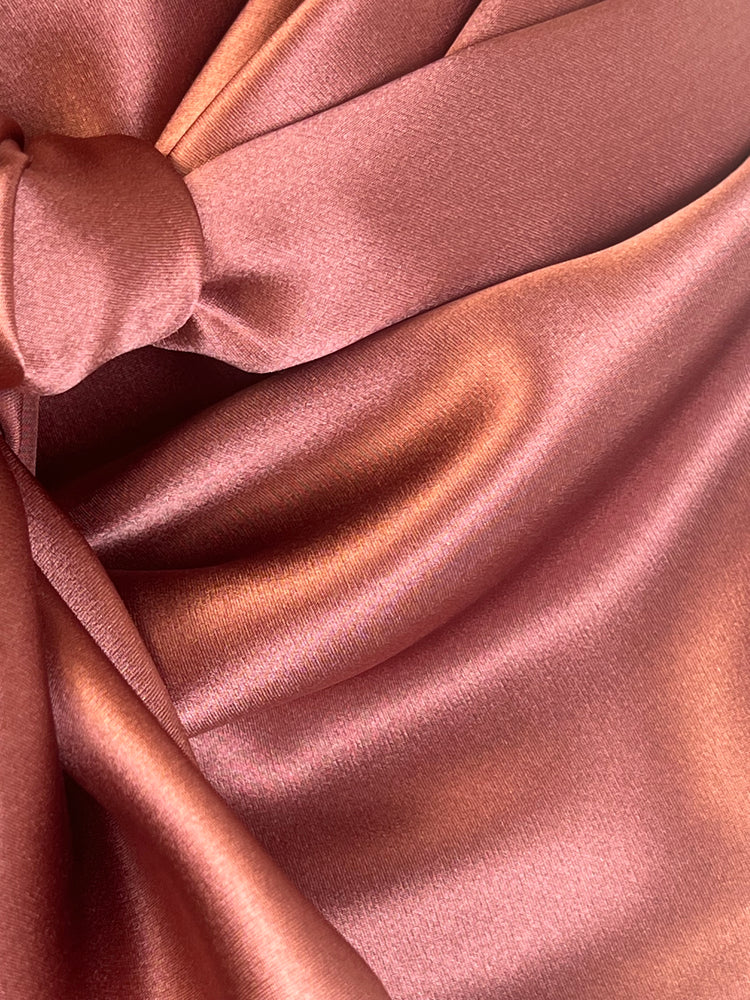 
                  
                    Solid Dusty Blush Silk Rag
                  
                