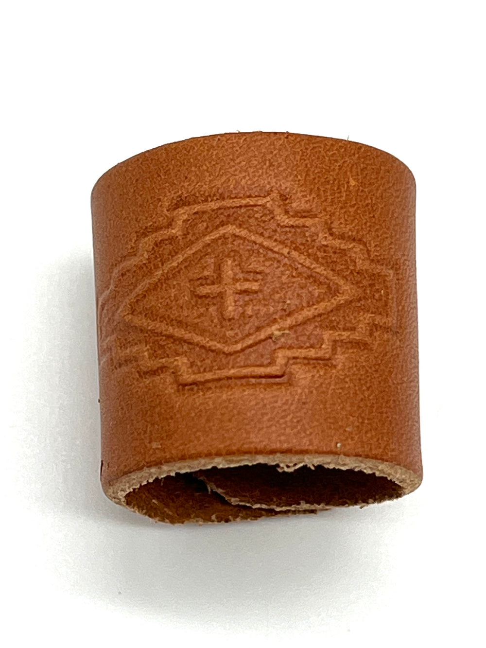 The Saddle Brown Tucson Leather Handmade Slide