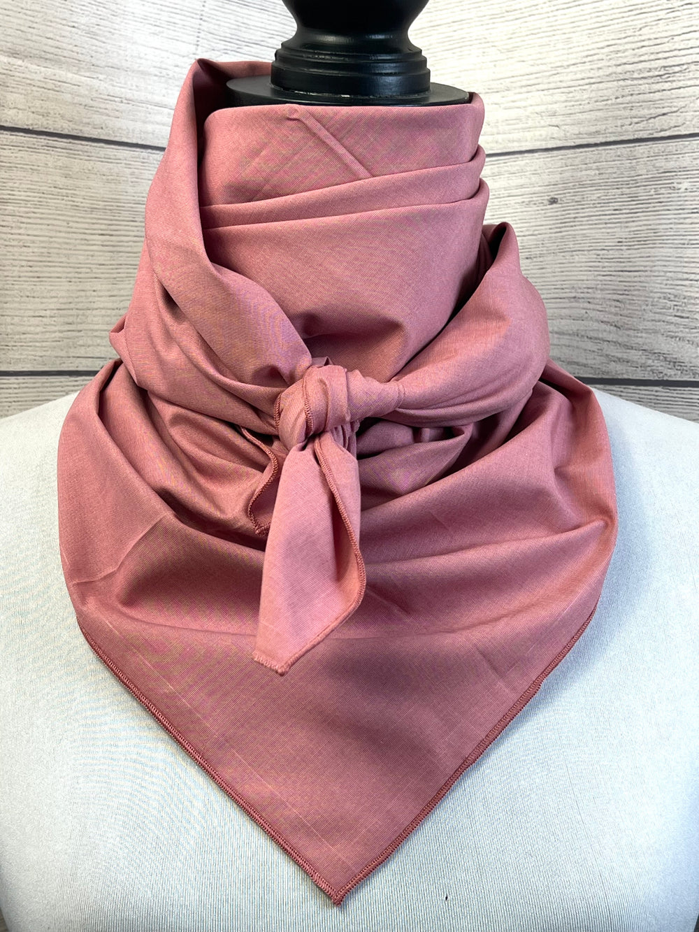 Solid Blush Cotton Rag