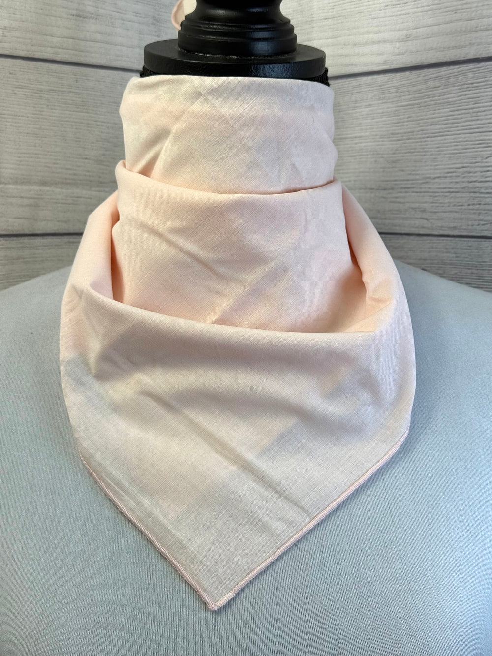 Solid Palest Pink Cotton Rag