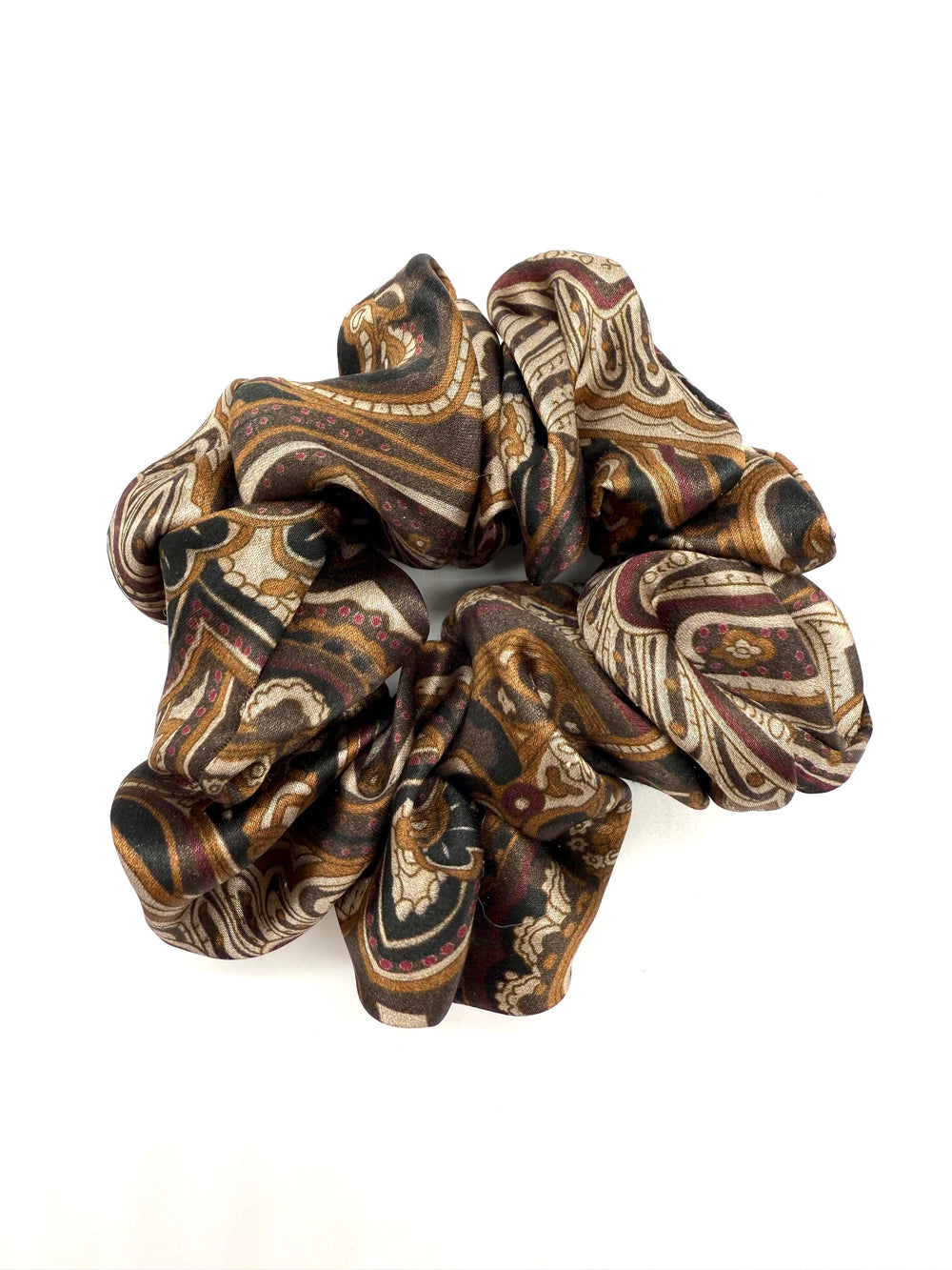 The Wrangler Paisley Silk Scrunchie