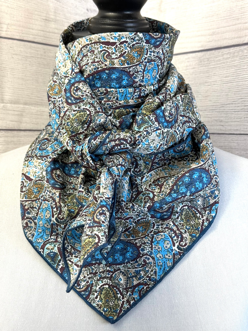 The Stilwell Paisley Cotton Voile Rag