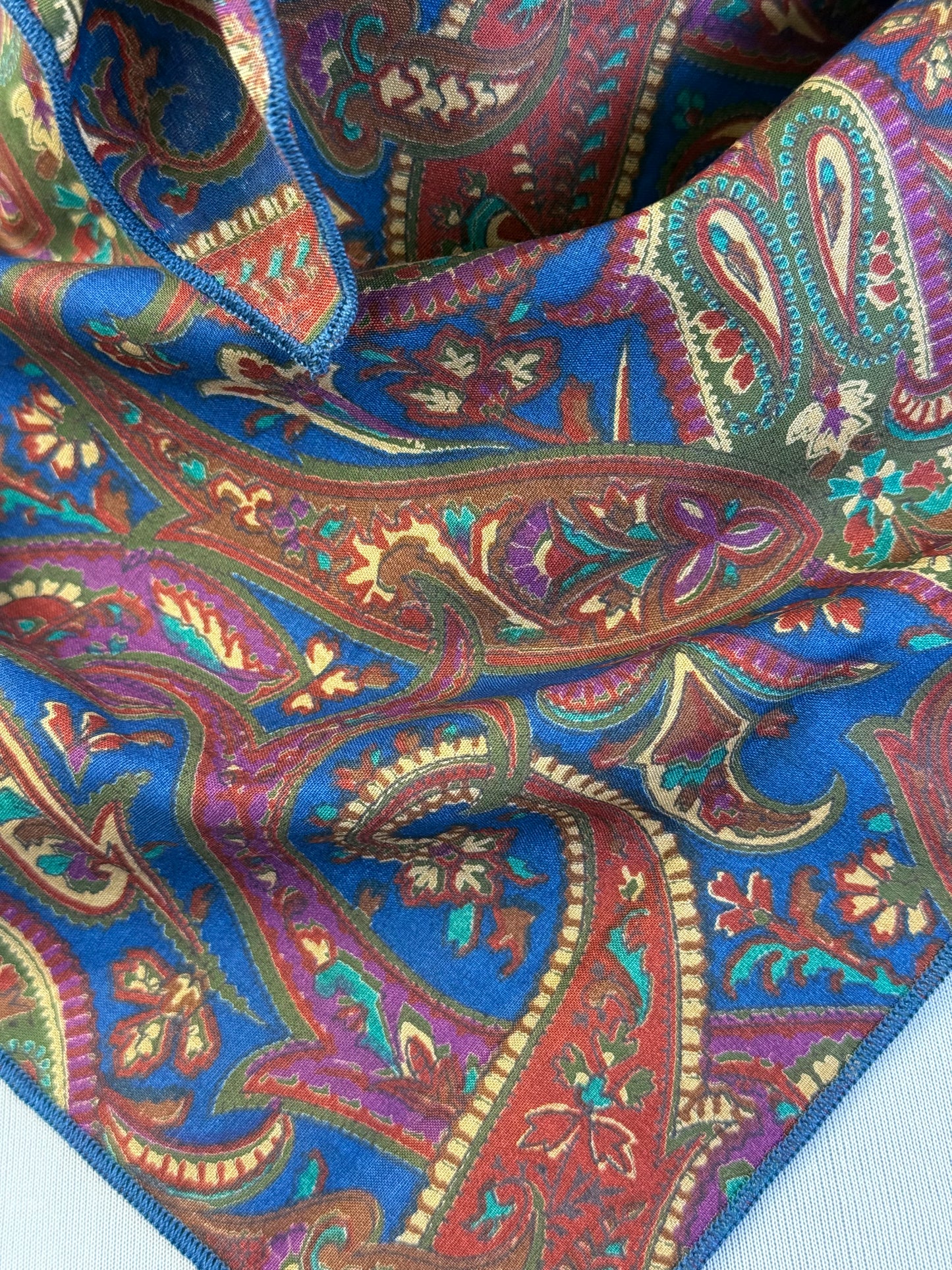 
                  
                    The Cole Paisley Cotton Voile Rag
                  
                