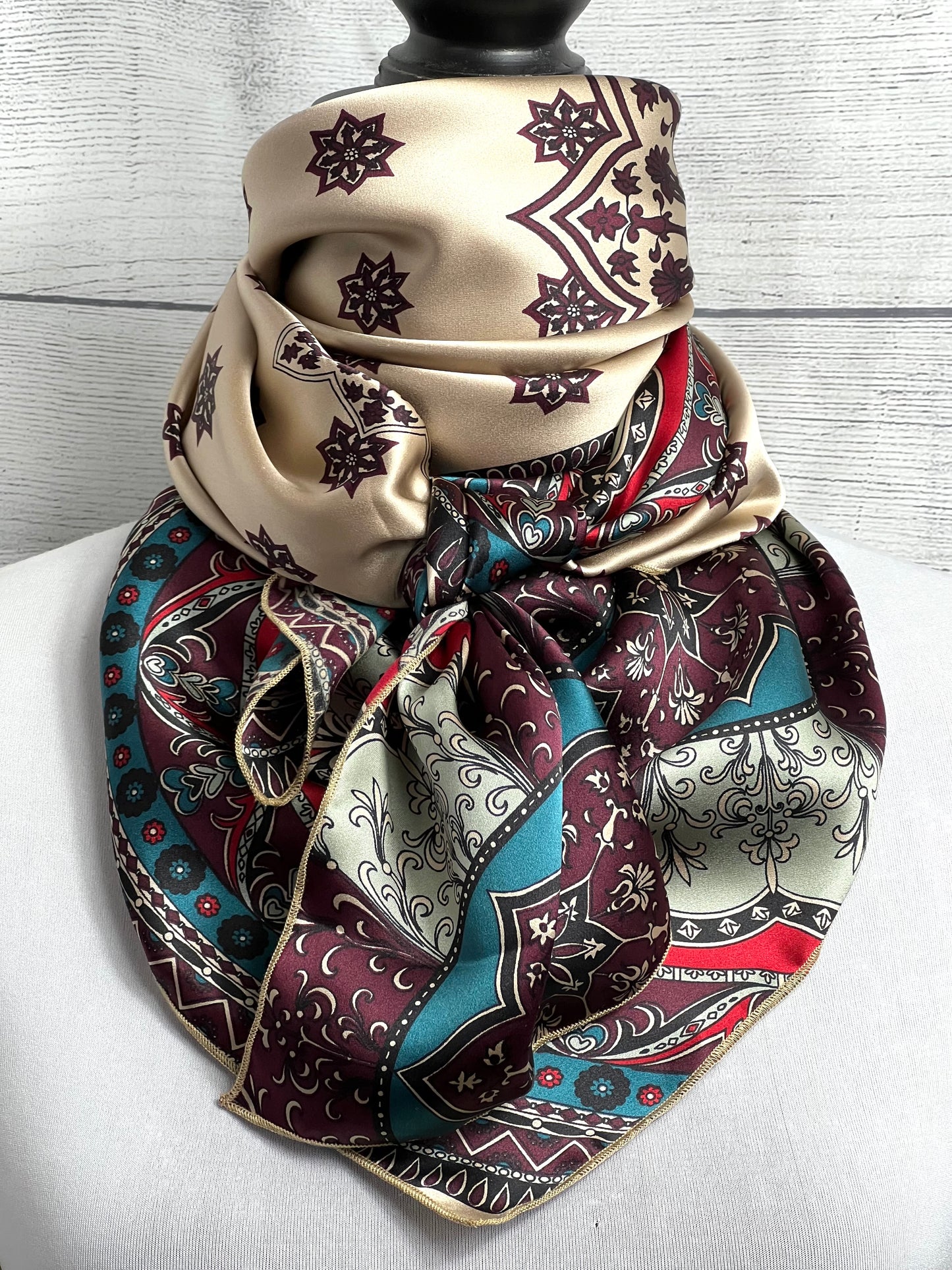 The Kaysie Silk Rag