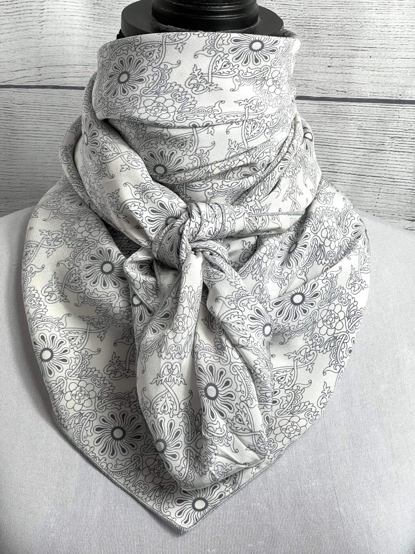 XL THE WESTERN SILK SCARF — Atelier Boutique