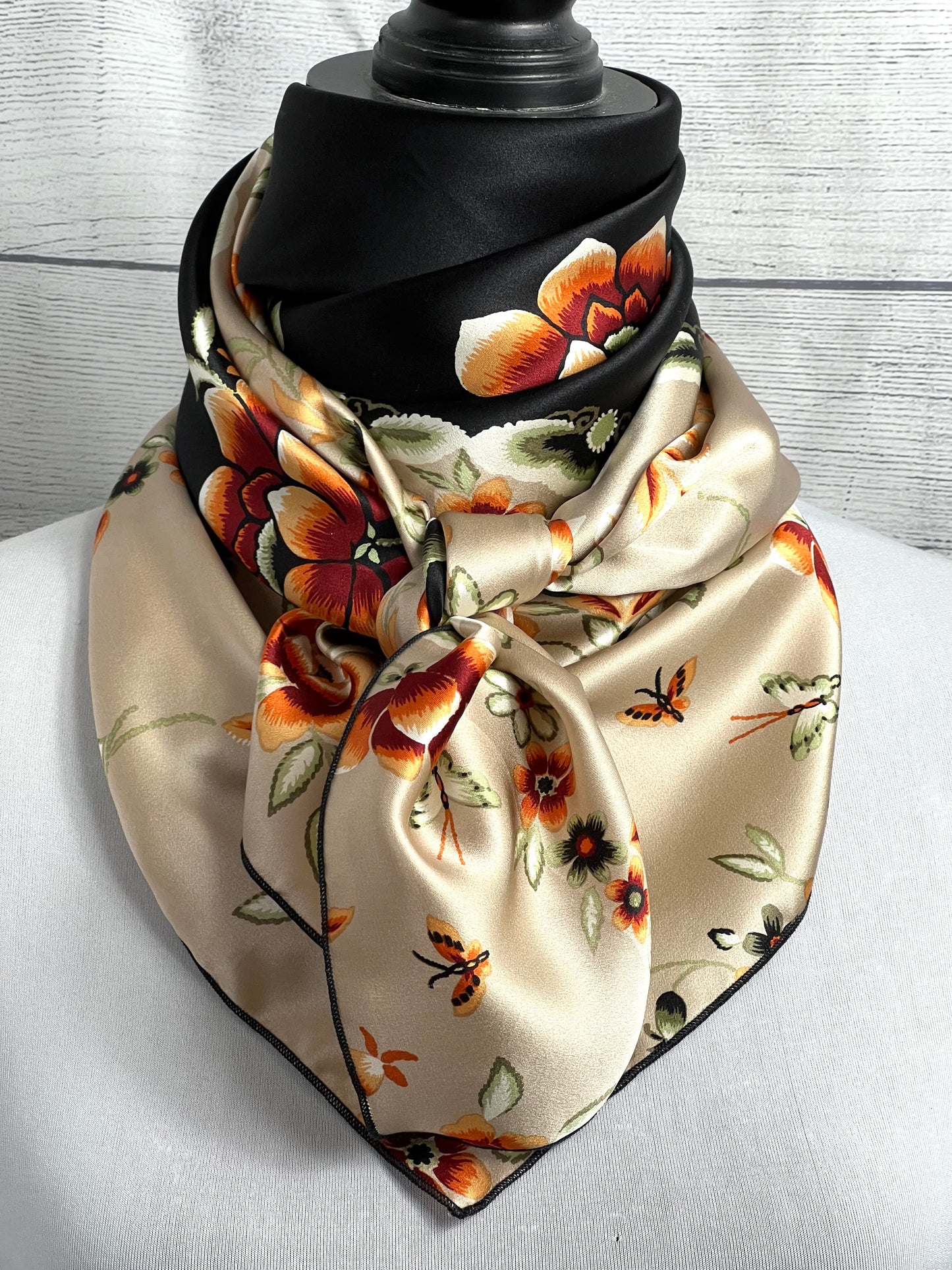 Western Silk Scarf – Assorted Colors — ANOMIE