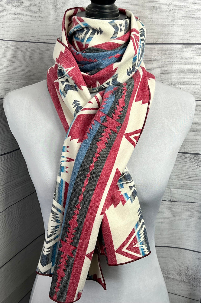 
                  
                    The Shona Wool Blend Straight Scarf
                  
                