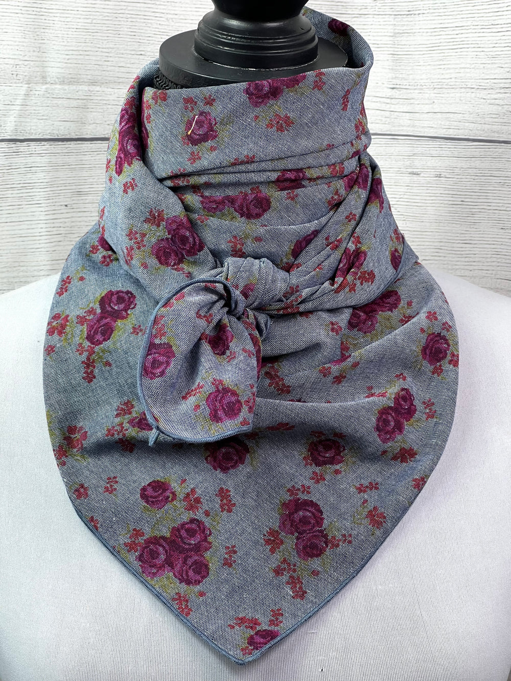 The Rose Chambray Cotton Rag