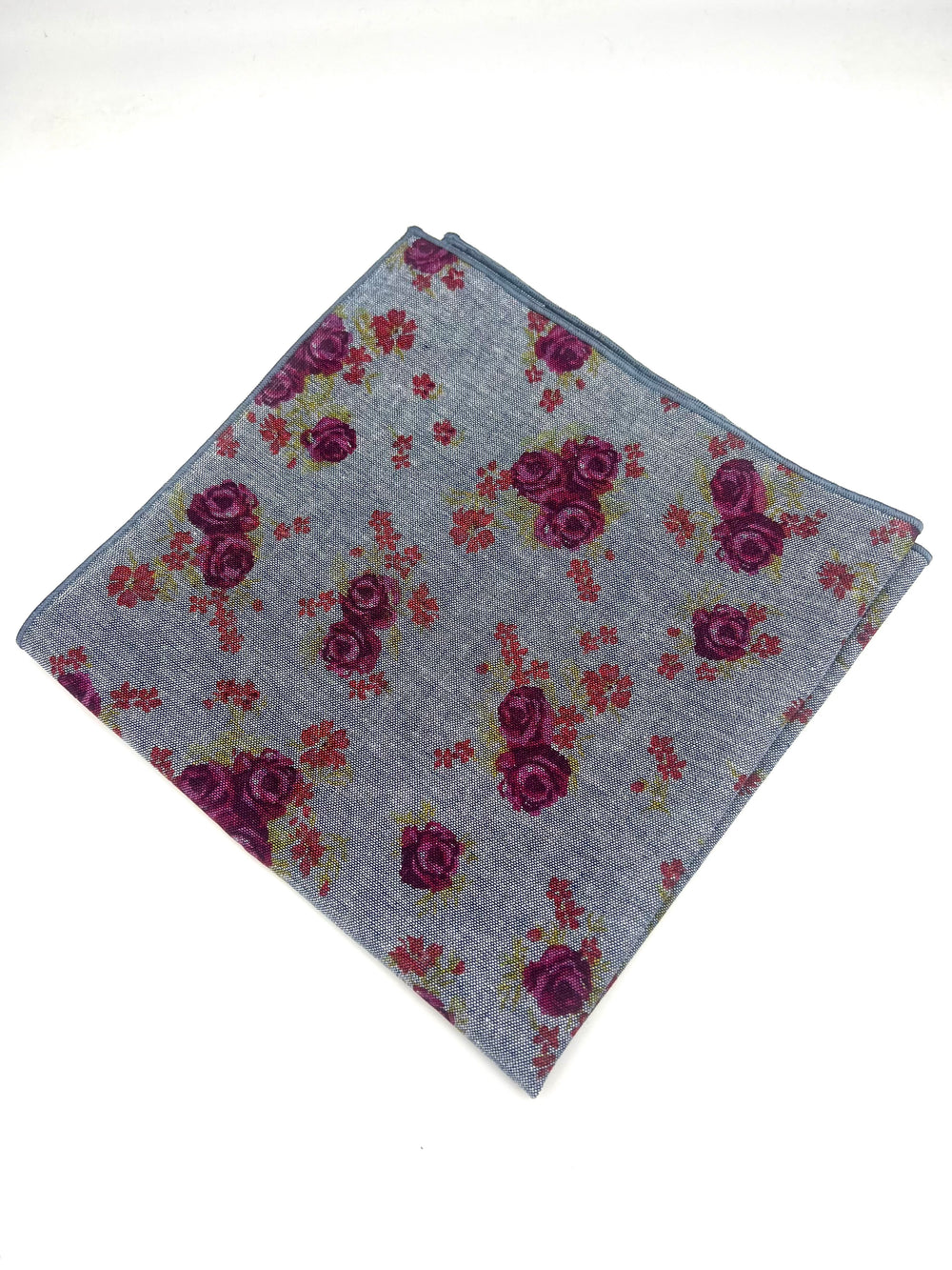 The Rose Chambray Handkerchief