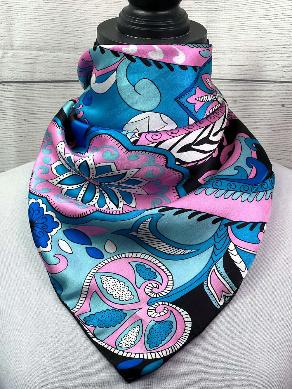 The Koi Silk Neckerchief