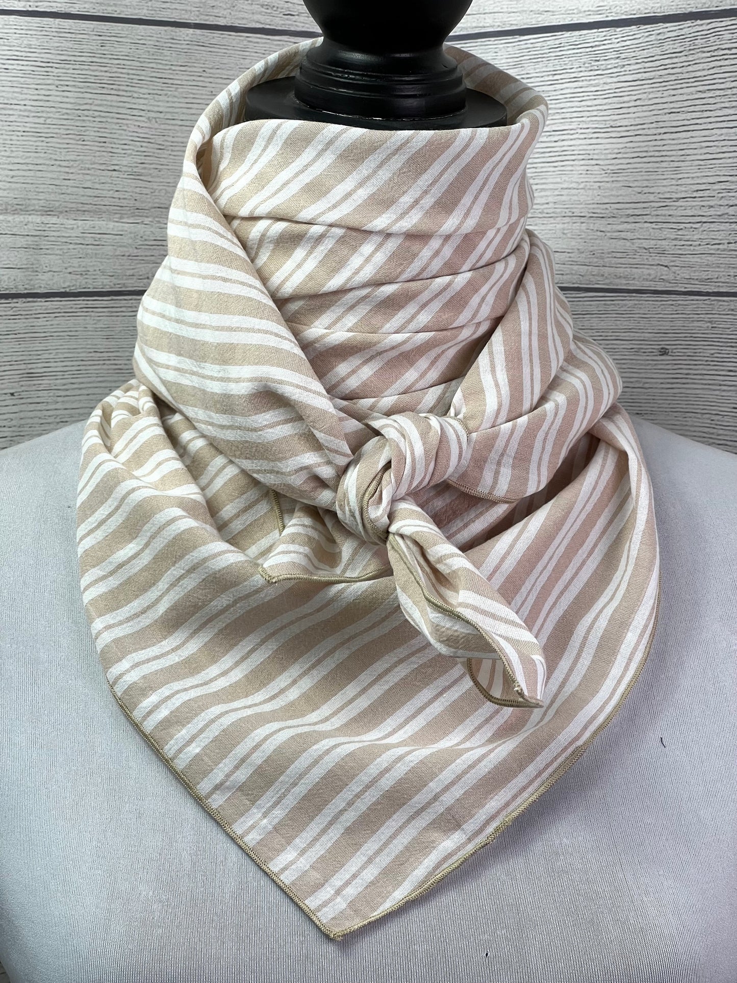 
                  
                    The Tan Stripe Cotton Gauze Rag
                  
                