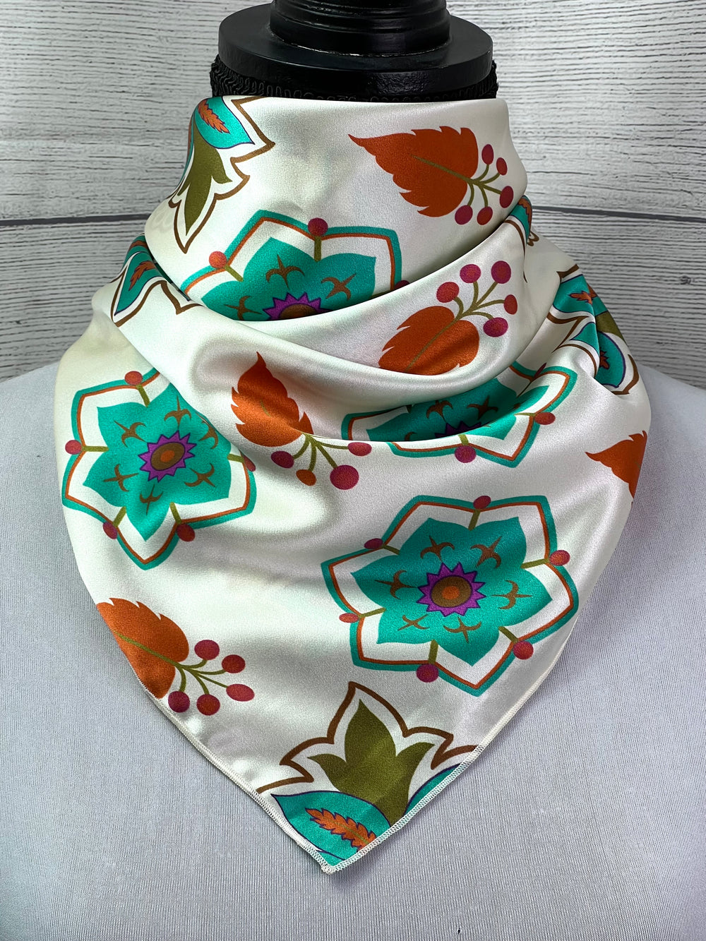 The Lilian Silk Neckerchief