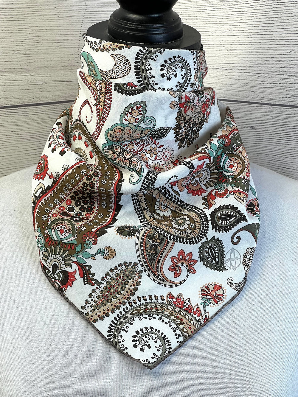 The Talley Paisley Silk Neckerchief