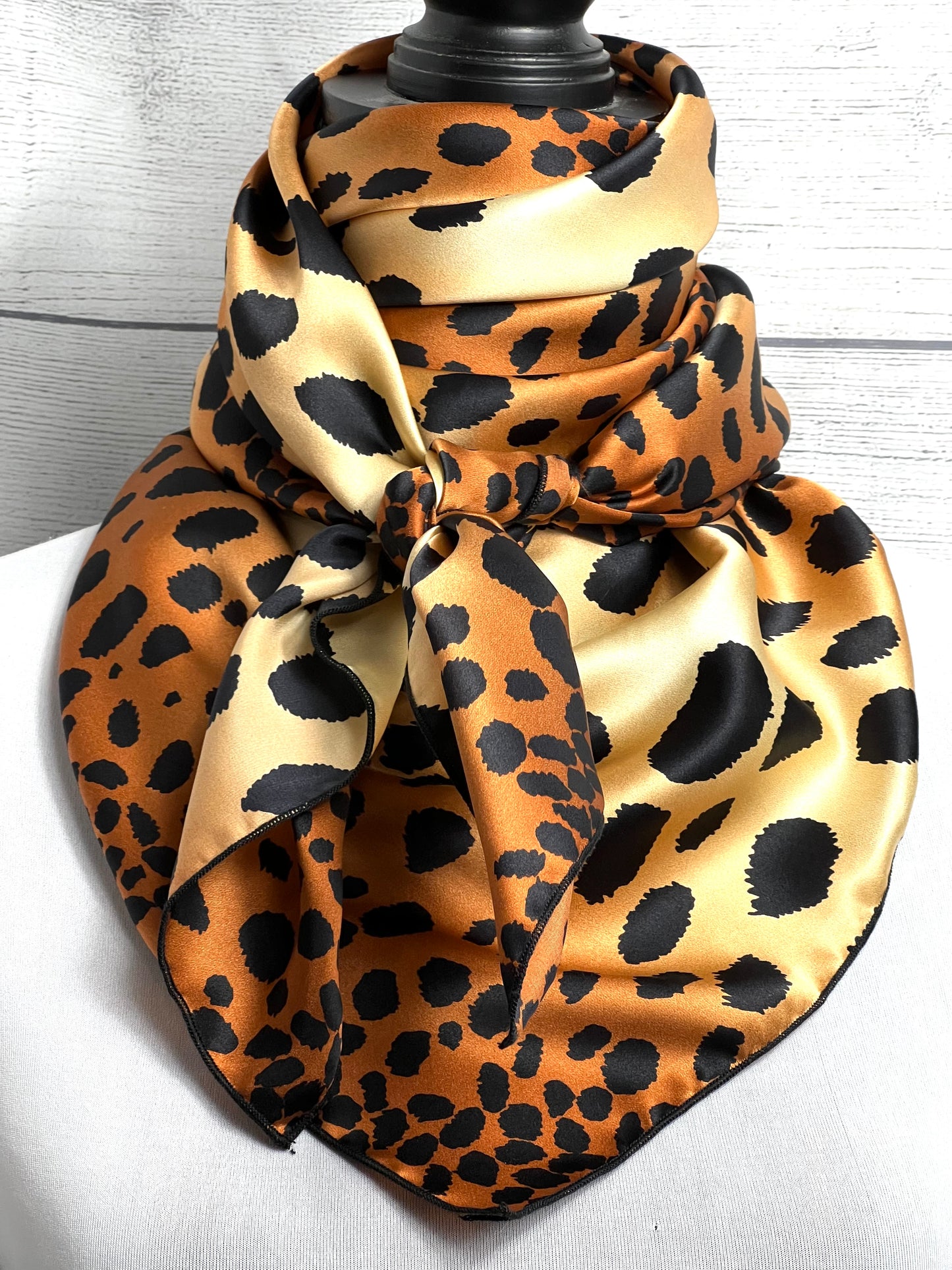 
                  
                    The Cheetah Silk Rag
                  
                