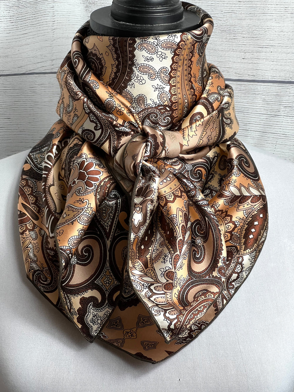 The Rawhide Paisley Silk Large Rag