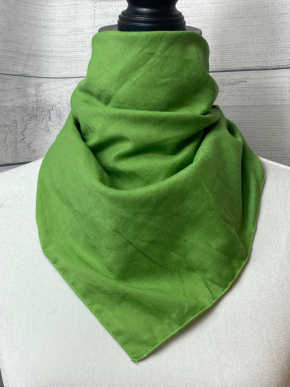 Shamrock Green Cotton Voile Bandana