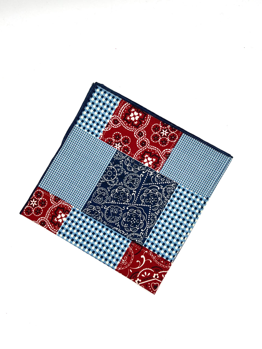 The Patchwork Paisley Handkerchief