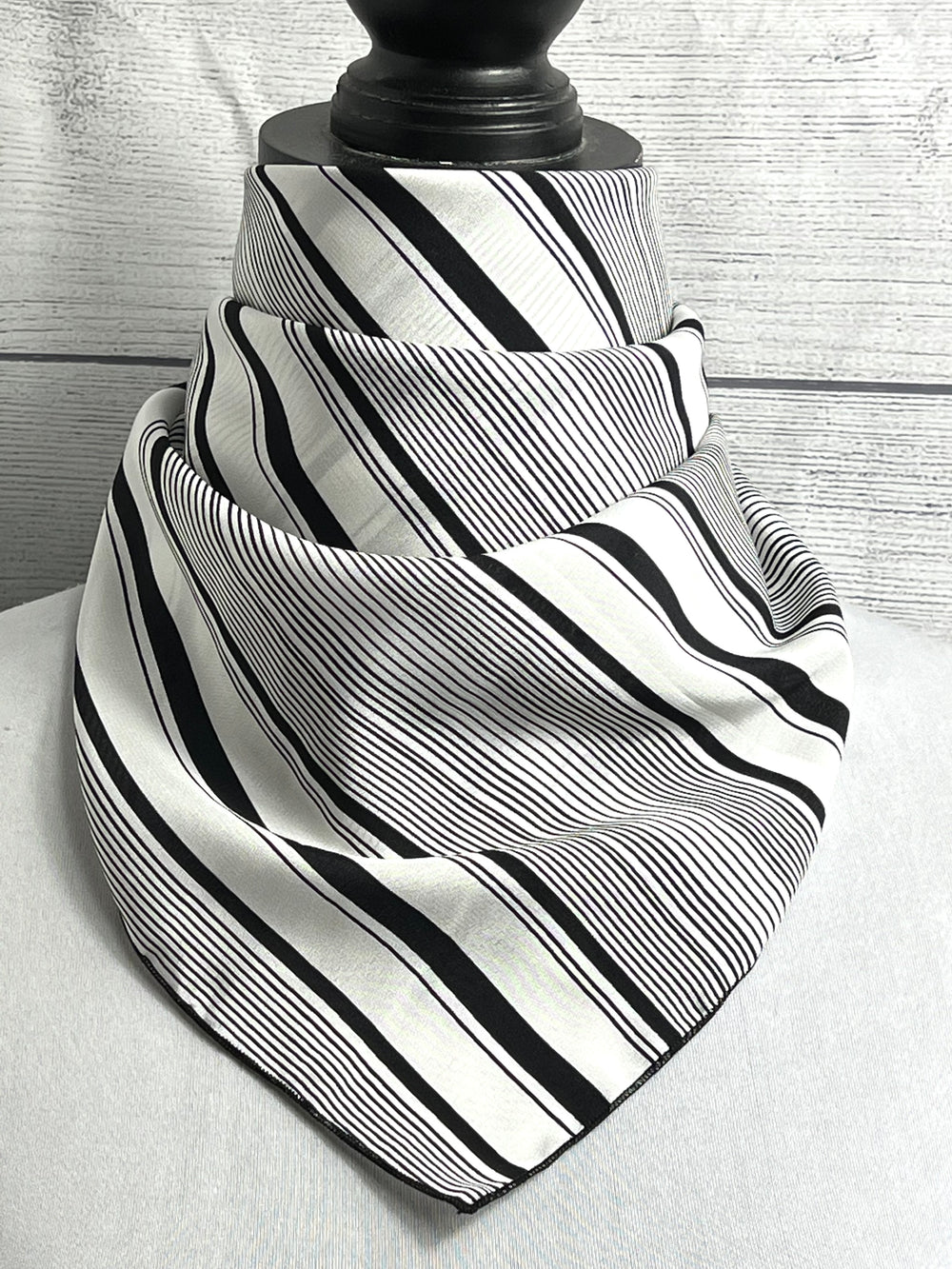 The Buford Striped Silk Neckerchief