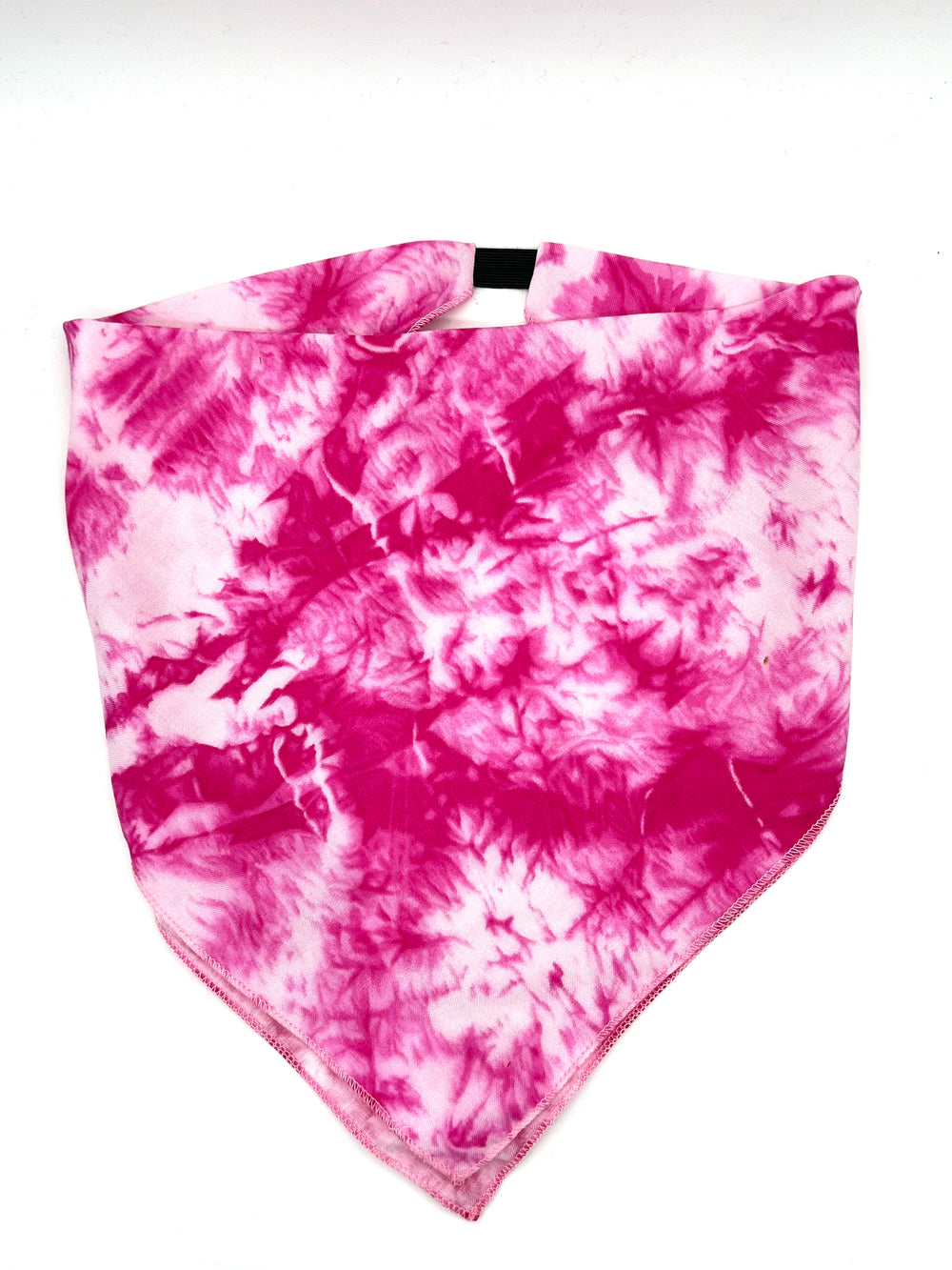Pink Tie Dye Silk Blend Kerchief