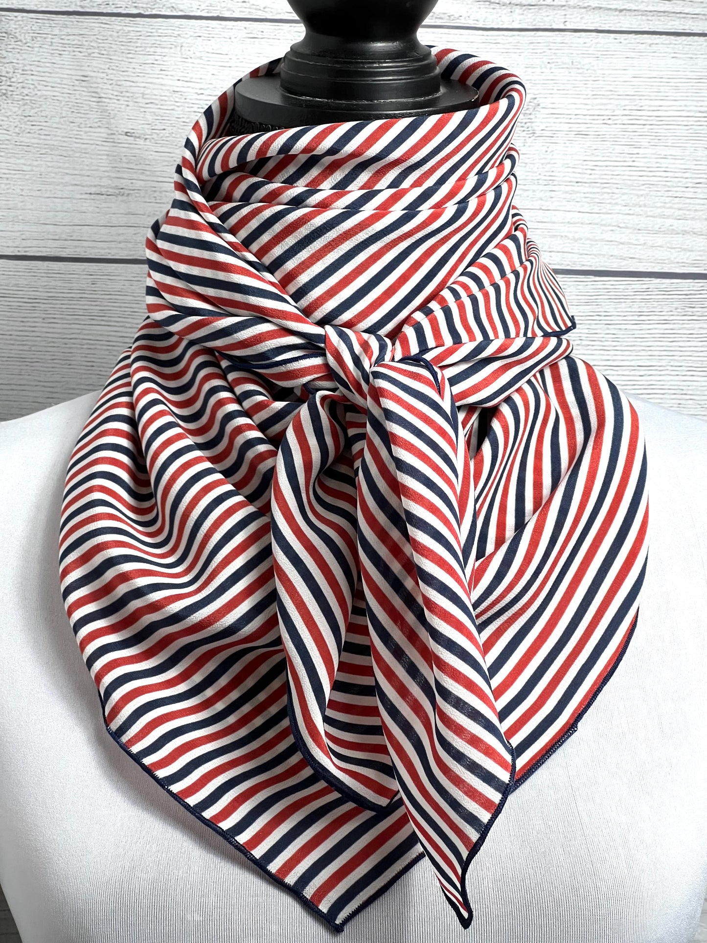 
                  
                    The American Striped Silk Large Rag
                  
                