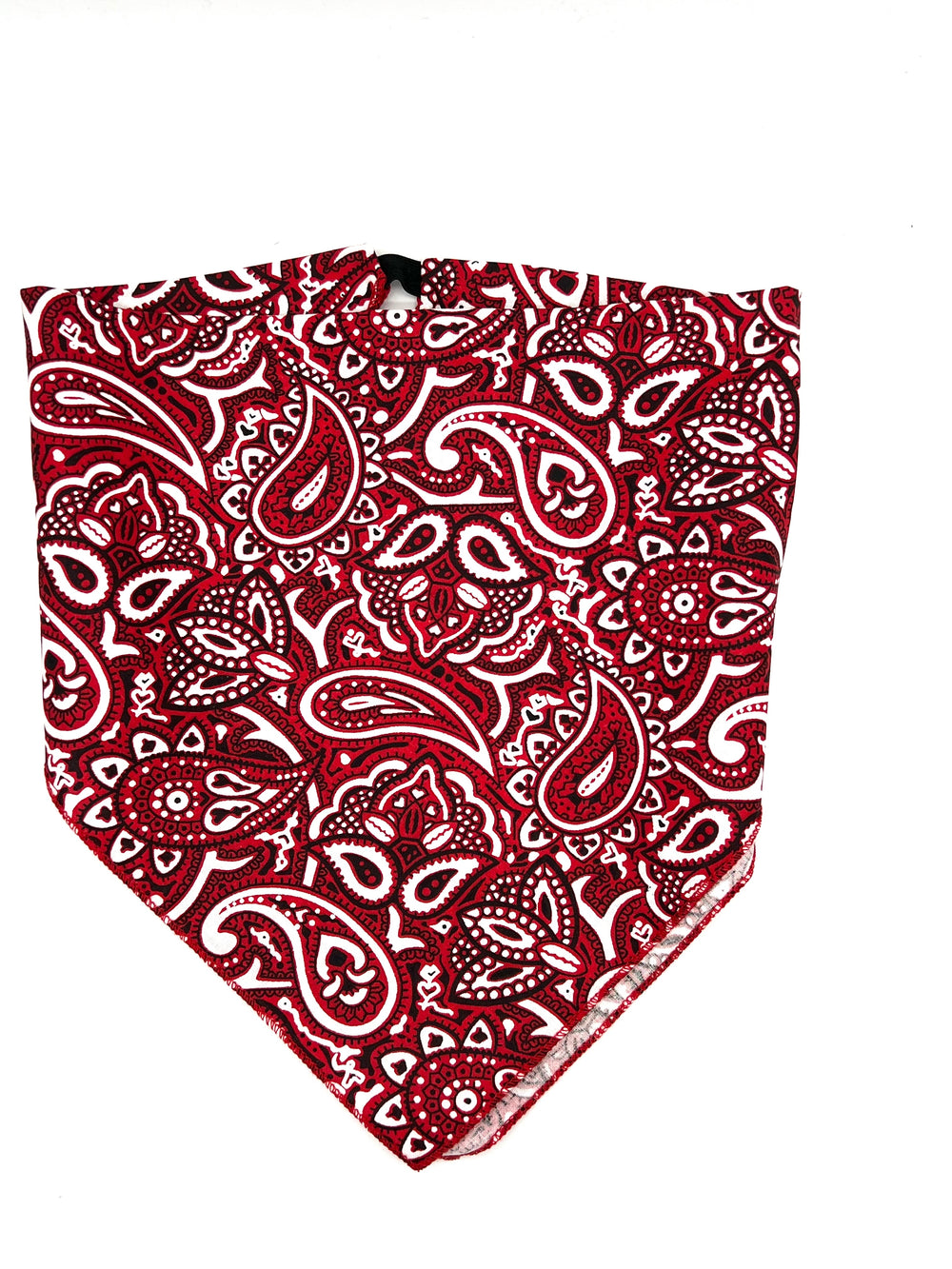 Red Paisley Cotton Kerchief