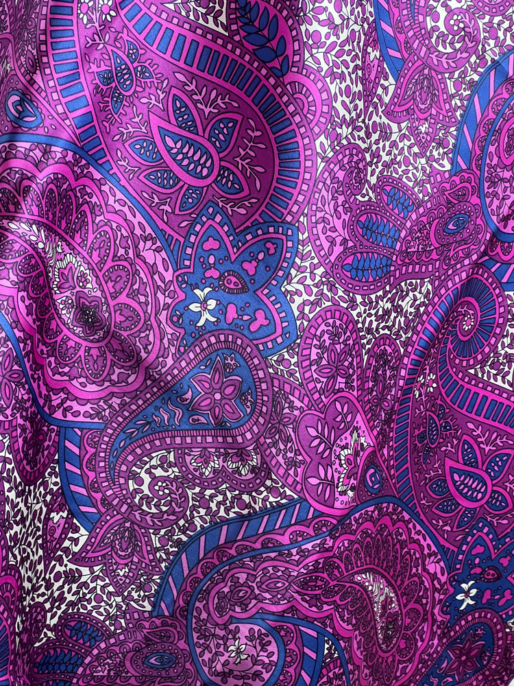 
                  
                    The Plumeria Paisley Silk Large Rag
                  
                