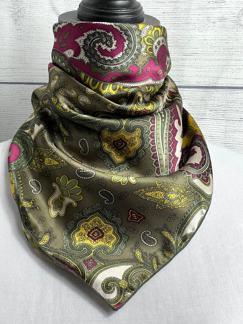 The Durango Paisley Silk Neckerchief