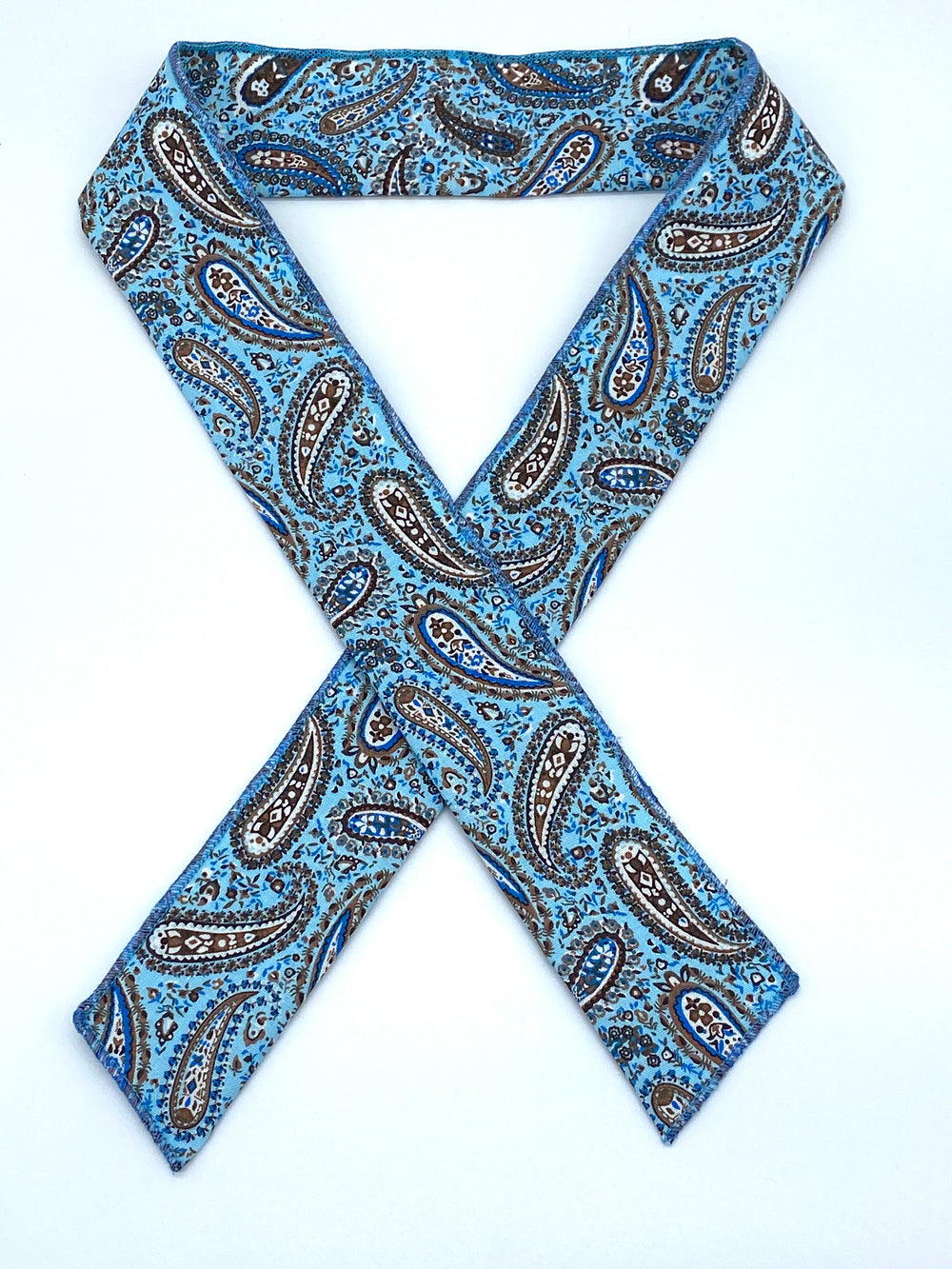 *Sale* Sapphire Paisley Cotton Twilly