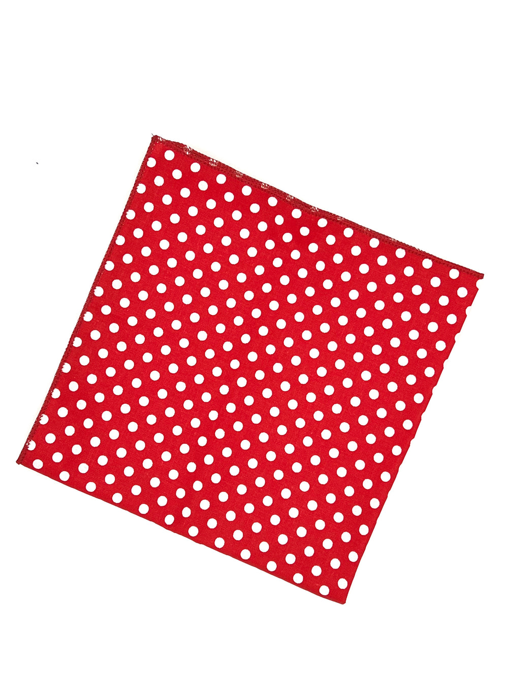Red Polka Dot Handkerchief