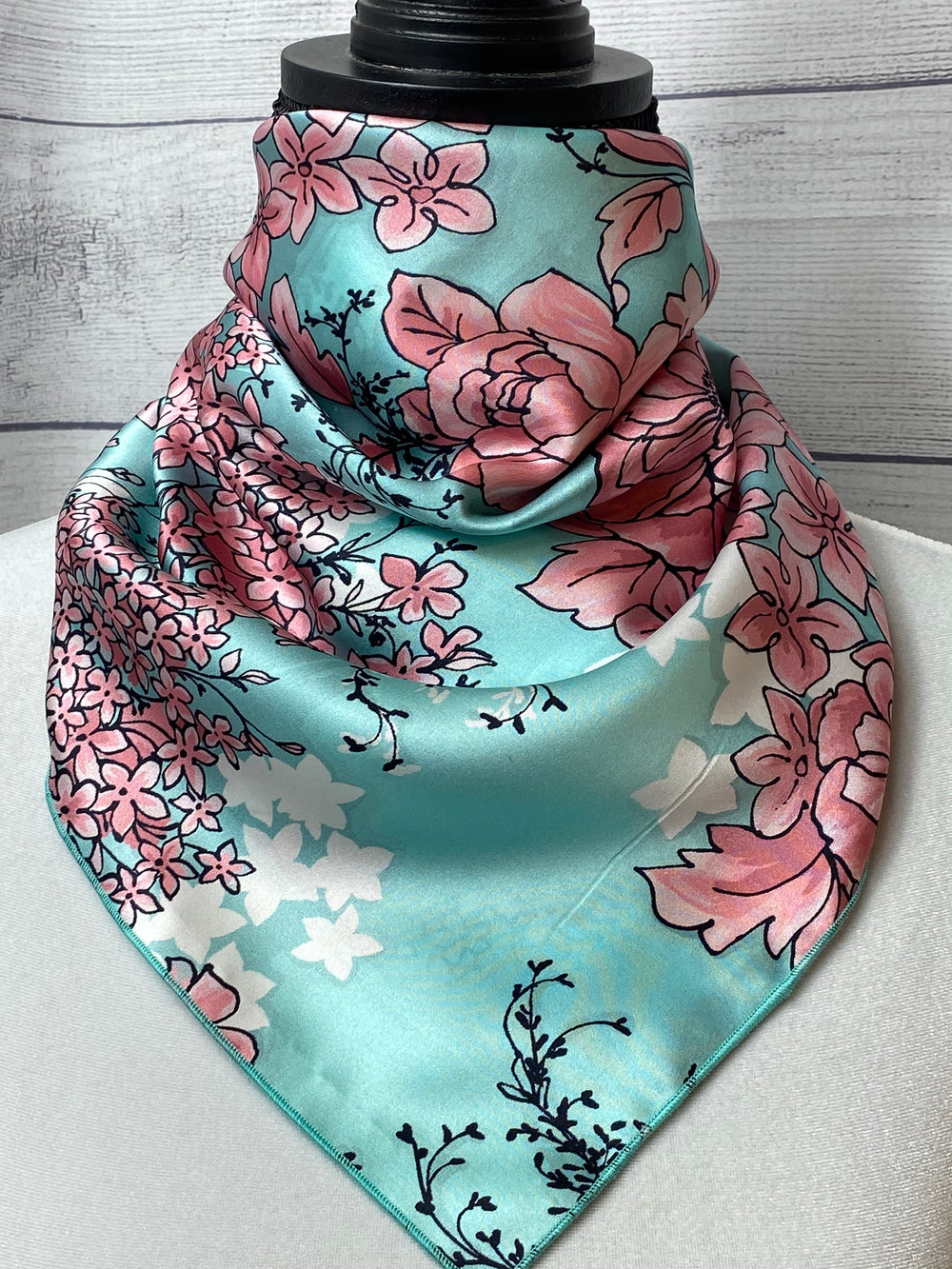 The Blossom Silk Neckerchief