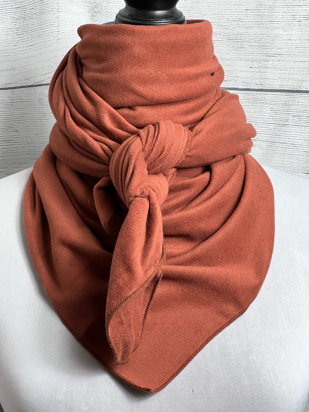 The Rust Faux Suede Rag