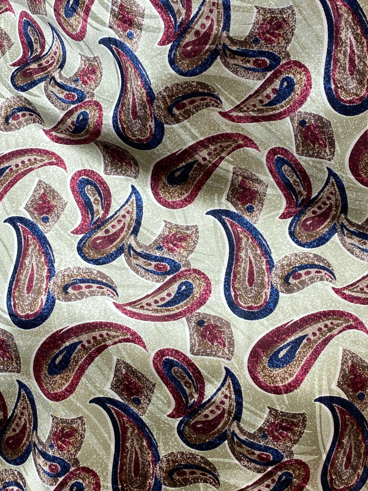 
                  
                    The Hawthorn Paisley 26” Silk Large Neckerchief
                  
                